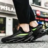 Marka Mężczyźni Sport Buty Buda Budki Sneakers Mężczyźni Niepoślizgowe Jogging Casual Męskie Obuwie Szkolenia Outdoor Mieszkania Mężczyzna Footwearf6 Czarny Biały