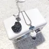 Mignon café tasse biscuits pendentif collier pour femmes meilleurs amis unisexe cadeaux bijoux nourriture 2 pièces amitié chaîne colliers