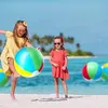 Beach Ball Other Pools SpasHG Rainbow Inflatable Beaches Balls Pool Toys Swimming Water Kids Shower Bath Toy Baby Outdoor XG0387