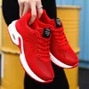 2021 Damesschoenen Dames Sneakers Mode Mesh Rood Ademend Casual Womens Outdoor Jogging Lopen