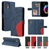 Hybrid Color PU Leather Walls Case Card Slot Karty do Google Pixel 4A 5A 5G 5 XL 6 PRO MOTO E G9 Plus G Play 2021 E7 Ex Power Edge S 20 Lite G10 G30 G50 G60