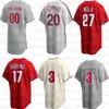 Maglia da baseball 25 Joe Girardi Garlick 56 Zach Eflin Vince Velasquez Hector Neris Phil Gosselin Neil Walker Kyle