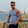 Summer Mens Sleeveless Muscle Guys Brand Gyms Tank Top Men Bodybuilding and Fitness Clothing Shirt Tops 210623