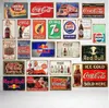 Vintage Metal Tin Signs For Wall Decor London Paris City Sights Iron Paintings 20*30cm Metal Signs Tin Plate Pub Bar Garage Home DAA128