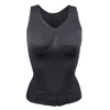 Mulheres Slim Up Lift Shaper Tops Corpo Em forma de Camisole Corset Cintura Emagrecimento Super Fino Tanque Drop 211218