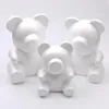 Decorative Flowers & Wreaths 1Pcs Modelling Polystyrene Styrofoam White Foam Bear Mold Teddy For Valentine's Day Gifts Birthday Party Weddin