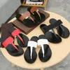 Été femmes pantoufles décontractées mode en cuir véritable tongs designer métal boucle toboggan sandale chaussures taille 35-45