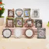 Предметы новизны Детские фото-студии Рамки Ретро Рамный декор Creative Mini Photo Picture Frame Holder Bearchain День рождения подарки T2i53118