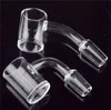 10mm 14mm 18mm Quartz Nail Accessoires 25mm XL Banger Clous Domeless 45 90 Degrés Pour Verre Eau Bongs Dab Rigs