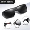 AOFLY marque DESIGN lunettes de soleil polarisées hommes ultraléger TR90 cadre pilote mode miroir lunettes de soleil femmes lunettes carrées UV400