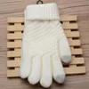 Vingerloze handschoenen dames aanraakscherm wanten winter wollen gebreide handschoenen handwachte warme vrouwelijke volle vingerstreep mode herfst
