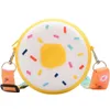 Ins Fashion Doughnut Princess Childrens Bags Sequin Chain Girls Shoulder Bag Kids Messenger Kids Purses