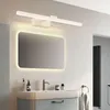 Applique murale 9W12W Led sans poinçon nordique miroir lumières pour toilette salle de bain armoire El allée peinture phares décor