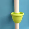 3 pçs / set drenagem tubulação de vasos de tubulação de tubos de vasos da vaso do downspout para plantas e flores (tamanho S / L) Plantadores