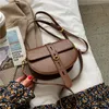 Shoulder Bag PU Leather Saddle Crossbody For Women 2021 Spring And Summer Small Cute Handbags And Purses