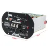 High Power Bass 80W Car Subwoofer Car Audio Hi-Fi Amplifier Board TF USB 12V/110V-220V Mini 4 om Impedance nano mp3