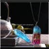 Rock Reiki 7 Life Necklace Tree of Life Necklace Pendant Rainbow Crystal Quartz天然宝石