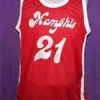 Personalizzato 009 Youth women Vintage LARRY FINCH RED Sounds RETRO 1972-74 Home # Basketball Jersey Taglia S-5XL o personalizzato con qualsiasi nome o numero di maglia