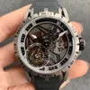 BBR Men's Watch RDDBEX0479 with customized SEAGull RD505SQ Manual chain movement integrated Tourbillon energy storage power 50 hours titanium case