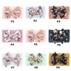 Bébé bandeaux enfants impression fleur élastique bandeau bohème tête enveloppement filles cheveux accessoires 14 couleurs