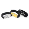 Overlevingsarmband mesproduct roestvrijstalen overlevingsmesarmband paraplu touw gevlochten mes levensreddende armband 2106093061