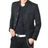 Męskie Garnitury Blazers College University Japoński School Uniform Męski Slim Blazer Chinese Tunika Kurtka Kurtka Top Man Casual