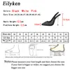 Eilyken Fashion White Stripper High Heels Pumps Sexy Hollow Out Mesh Thin Heeled Party Wedding Bride Women Shoes Size 35-41 C0410