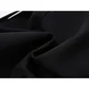 A-Line Black Crop Jupes Femmes Vintage Coréen Taille Haute Bandage Bownot Design Irrégulier Épissé Vêtements Mode OL Ins Jupes 210417