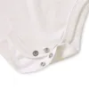 Personnalisé blanc bébé garçons body unisexe nouveau-né vêtements imprimer cadeau personnel une pièce combinaison 100% coton bébé vêtements 210413