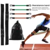 Fitness Pull Pull Resistance Oporty Latex Siła Wyposażenie siłowni Dom Elastyczny Ćwiczenia Ciało Fitness Sprzęt do treningu H1026