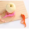 Çok fonksiyonlu Peeling Bıçağı Taşınabilir Plastik Soyucu Tembel Meyve Bıçağı Mutfak Aracı Turuncu Peel Kesici RRD11722