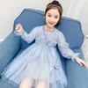 Kids Party Dress for Girl Children Sequined Dresses Girls Long Sleeve Toddlers Casual Dresses Children Spring Autumn Costumes Q0716