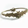 Bracelets à breloques Bracelet chauve-souris vampire Bijoux d'Halloween Bijoux gothiques