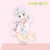 Eromanga Sensei Lzumi Sagiri AcrylicFigureStandModelPlateDesk DecorHolder Toy DecorationAnime Cartoon Cosplay GreatGifts G1019