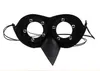 Pelle Peste Uccello Becco Cosplay Mezza Maschera Halloween Party Costume Puntelli Steam Punk Masquerade Adulti Uomo Donna WDDB21321