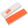 Orange 100 st -paket dubbelkantig plast Razor Blade Window Glass Clean Scraper Carbon Fiber Wrapping Vinyl Car Wrap Sticker Squ7538158
