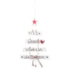 クリスマスの装飾17x25cmの木の飾り模様の吊り下げアクセサリーはDIY装飾品ADORONOS DE NAVIDADを提供します