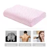 Memory espuma de cama proteção pescoço proteção lenta rebote em forma de maternidade para almofadas ortopédicas de dormir 50 * 30cm 3 cores