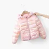 Giacca imbottita in cotone per bambini Ragazzi Ragazze autunno Cappotto caldo Moda Giacca sportivaOutwear 3-11 anni RagazziRagazze Cotone 210916