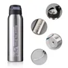 Boccette sottovuoto isolate da 500 ml senza Bpa Sport Bike Thermals Tazza di paglia Thermos portatile in corda Bottiglia d'acqua Tazza da caffè Viaggio 210907