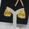 Trendy Mücevherat 2021 Moda Yuvarlak Şekil Uzun Damla Dangle Küpe Kadınlar Büyük Küpe Kostüm Düğün Parti Hediye