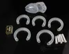 Nxycoockrings Hot White Soft Silicone CB6000s Male Chastity Device Cock Cage Sexprodukter för Män Cockring Mens Chastity Belt Penis Rings 1124