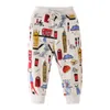 Jumping meters Animals Printed Boys Trousers Pants Autumn Children Clothes Sweatpants Fashion Cotton Baby Full Length 210529