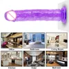 Realista Big Dildo Soft Jelly Suction Cup Cock Pene Adultos Juguetes No Vibrador Anal Butt Sey Juguetes para mujer Lesb Toy Shop Erótico Y201118