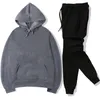 Ny uppsättning sweatsuit designer tracksuit kvinnor män hoodies + byxor herrkläder tröja pullover casual tennis sport tracksuits hhfe