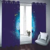 Europeiska blackout gardiner tryckning 3d för vardagsrummet sovrum hotell hem ktv djur natt scen gardin dekoration