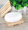 Fabrik bambu tvål maträtt handgjord badrum hållare naturligt träbricka däck badkar dusch maträtt, hantverk för kök