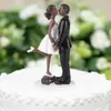 Décorations de gâteau de mariage, Figurine afro-américaine, décoration du moment le plus heureux, autres fournitures de fête pour événements 47063367324949