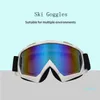 lunettes de ski de lentilles interchangeables