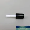 Tube de brillant à lèvres en plastique de 0.8ml, 10 pièces/paquet, petit rouge à lèvres avec échantillon intérieur étanche, récipient cosmétique